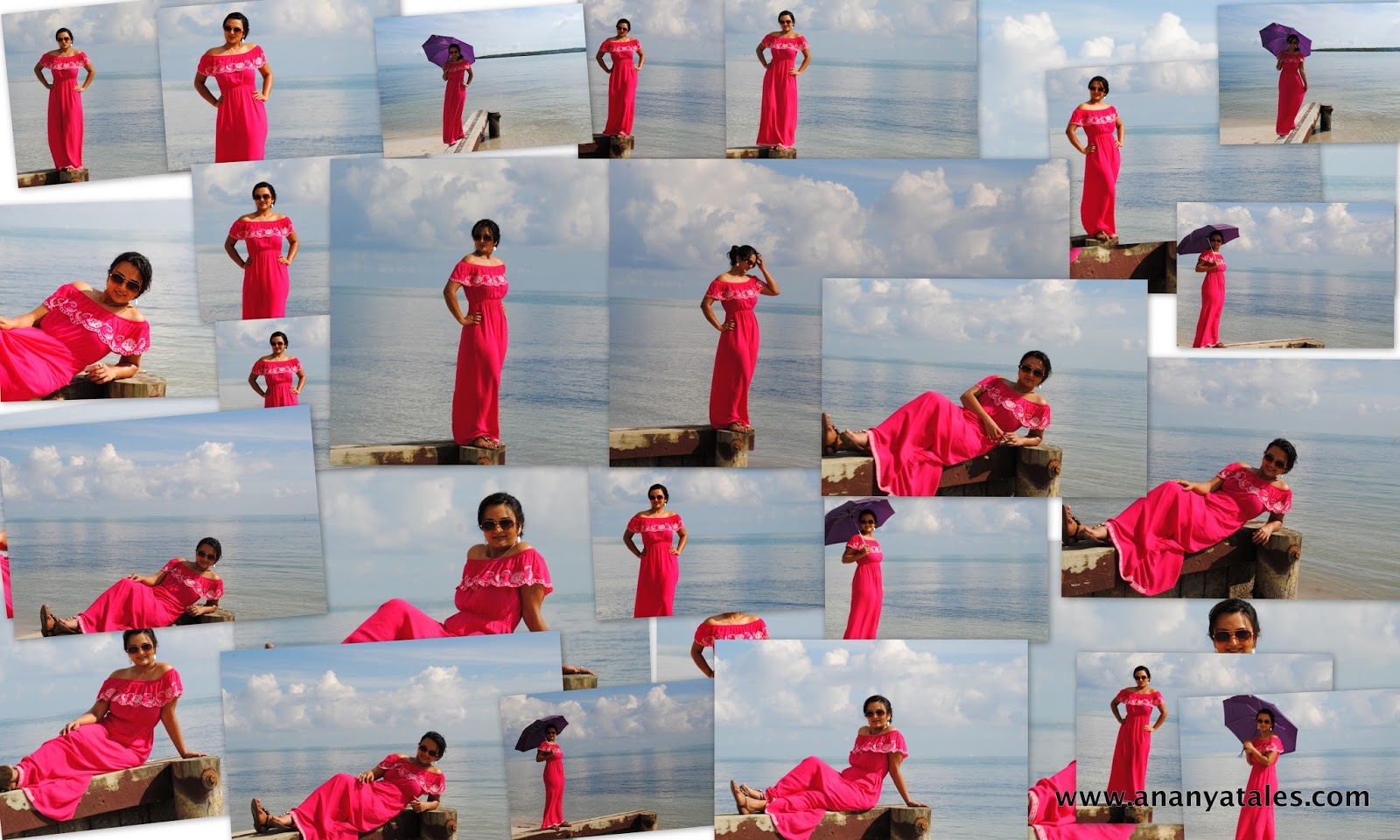 maxi dress, hot pink long maxi dress, maxi dresses in summer,ananya kiran, seattle fashion blogger, beachwear, beach dresses