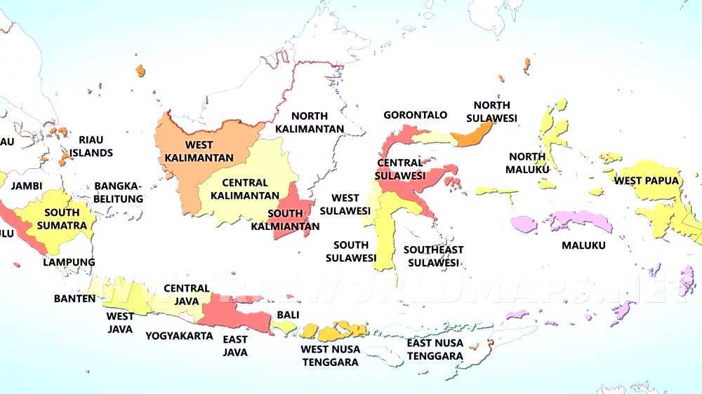  Provinces  of Indonesia 