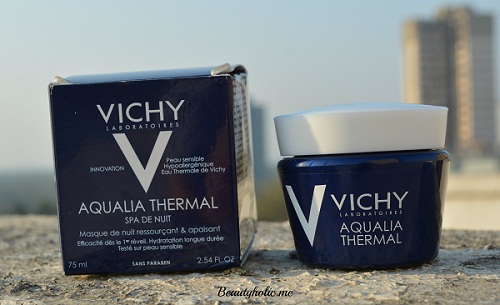 Review mặt nạ ngủ Vichy Aqualia Thermal Night Spa Replenishing & Soothing Sleep Mask, vichy aqualia thermal, vichy aqualia thermal night spa, mặt nạ ngủ vichy, mặt nạ ngủ, vichy