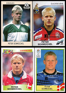 Peter Schmeichel Denmark UEFA EURO Panini 1988-1992-1996-2000