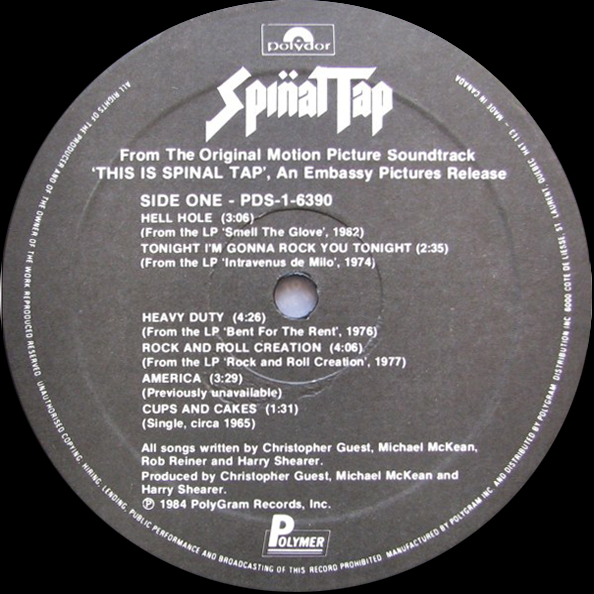 1984 This Is Spinal Tap