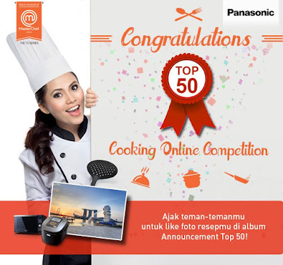 Pengumuman Pemenang Panasonic Cooking Online Competition