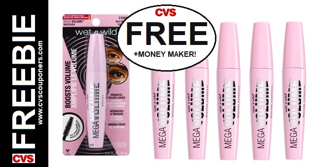 FREE Wet N Wild Mascara CVS Deal 84-810