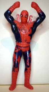 Front of Spider-Man 1978 Parachute Figure