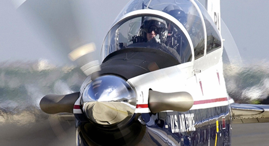 tc6 texan II  beechcraft avión entrenador 