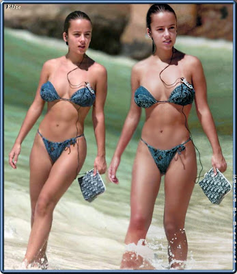 Alizee in bikini