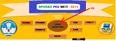  dilengkapi grafik penilaian skor dalam format excel aplikasi pkg 2017 - 2018 excel Format Terbaru Lengkap 