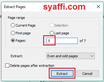 Cara Memisahkan File PDF