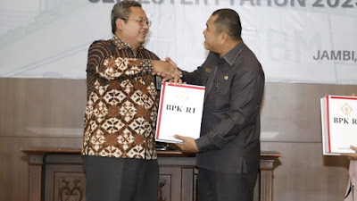 Kabupaten Bungo kembali raih penghargaan WTP dari BPK Provinsi Jambi 
