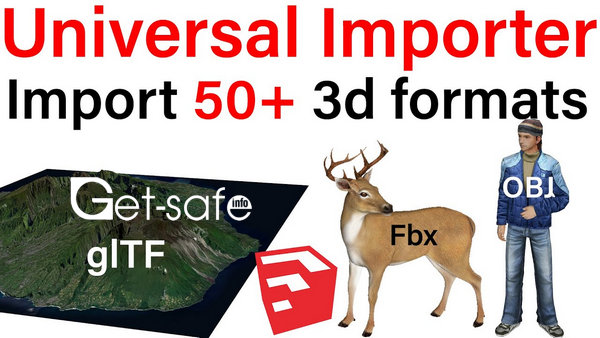 Universal Importer in SketchUp Free Download