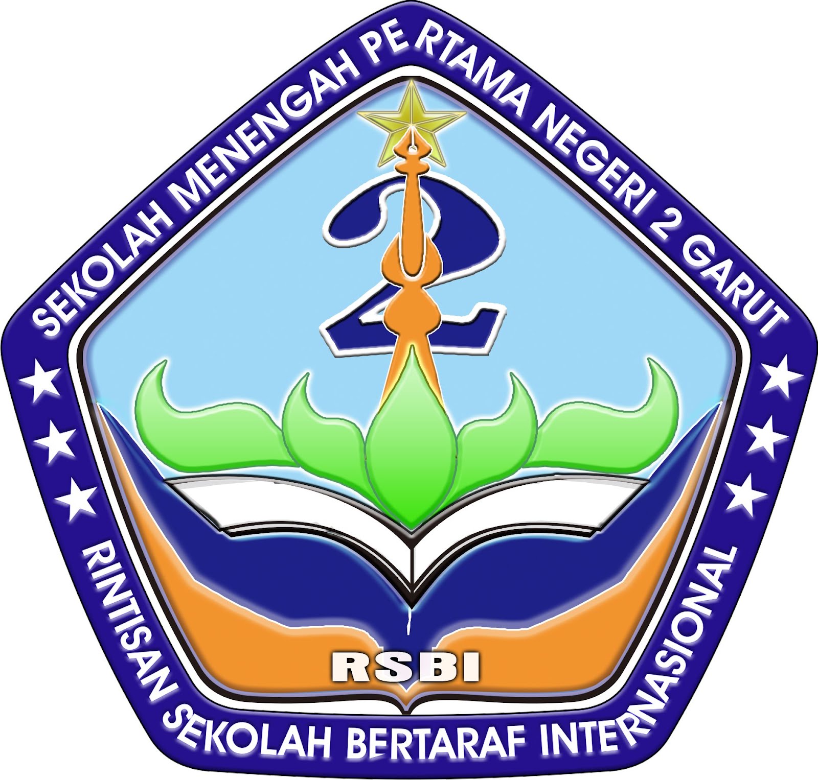 Pengalaman Adalah Guruku: Gambar/ Logo SMP Negeri 2 Garut Yang Baru