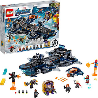 LEGO Marvel Avengers Helicarrier 76153 Fun LEGO Brick Building Toy with Marvel Avengers Action Minifigures, Great Gift for Kids Who Love Airplanes and Superhero Adventures, New 2020 (1,244 Pieces)