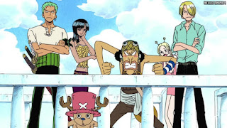 ワンピース アニメ 空島 スカイピア 155話 麦わらの一味 | ONE PIECE Episode 155 Skypiea