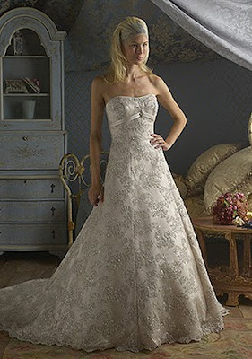 Bridal wedding dress