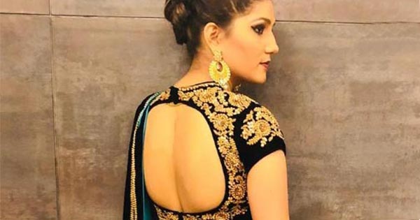 600px x 315px - 5 hot photos of Sapna Choudhary in backless sarees and suits - see now.