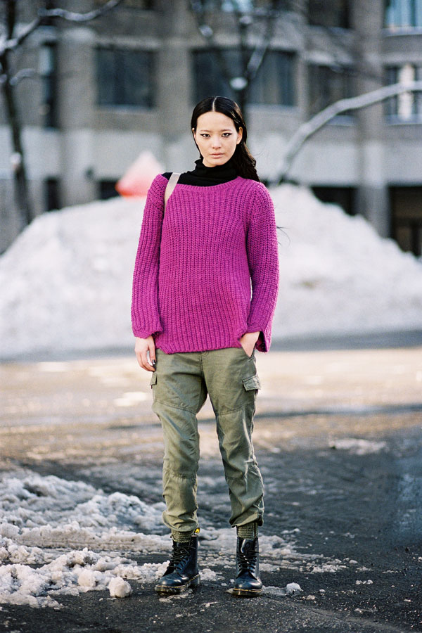 New York Fashion Week AW 2013... Li Wei