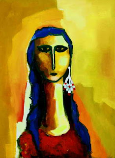 Painting by Tagreed Al Bagshi