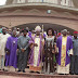 Bishop Ezeokafor gives Obiano yet another award , as Obiano becomes Grand Pillar of JDPC in Awka diocese