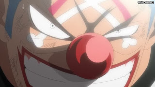 ワンピースアニメ ドレスローザ編 646話 バギー | ONE PIECE Episode 646