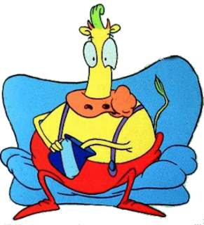 Heffer from Rocko's Modern Life. This is what TV will do to you.