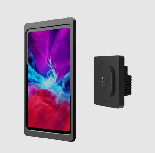 iPad Pro Wall Mount Magnetic Charger Securely Charges the Device!