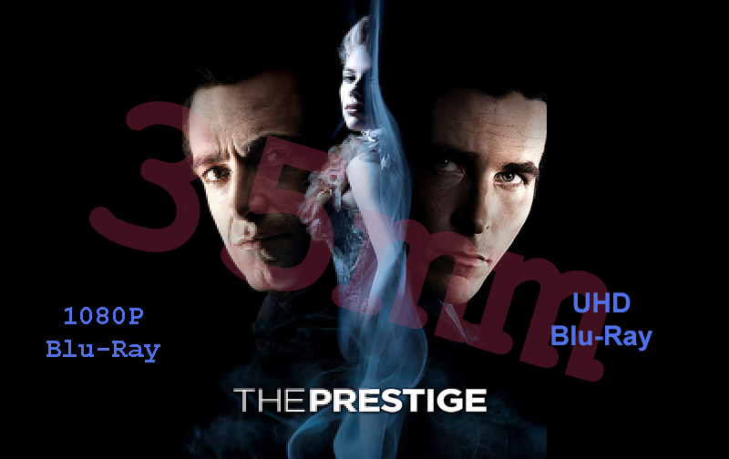 Archimago S Musings 1080p Blu Ray Vs 4k Uhd Blu Ray The Prestige Modern 35mm Filmmaking