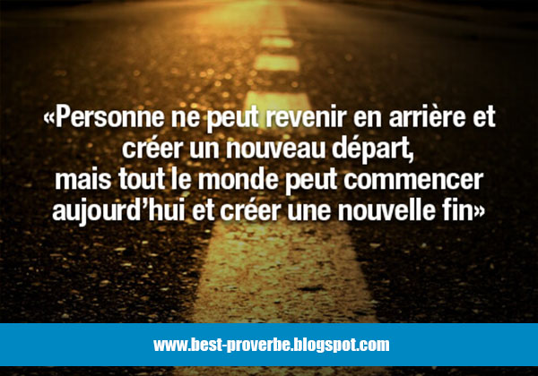 Proverbe le passé