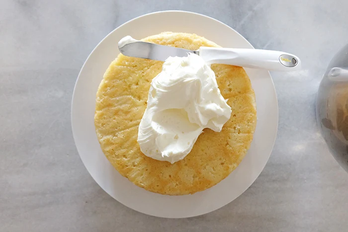 frosting first lemon layer cake