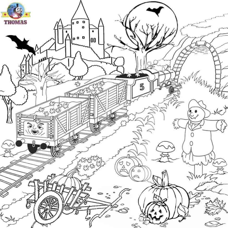 Halloween Worksheets and Coloring Pages TLSBooks 