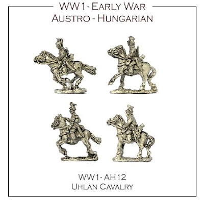 WW1-AH12 Austro-Hungarian Early War Uhlan Cavalry
