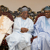 Photos of Buhari, Tinubu among others at the burial ceremony of the Emir of Borgu