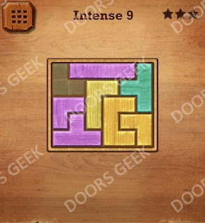 Cheats, Solutions, Walkthrough for Wood Block Puzzle Intense Level 9