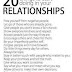 20 things to start doing in your relationship