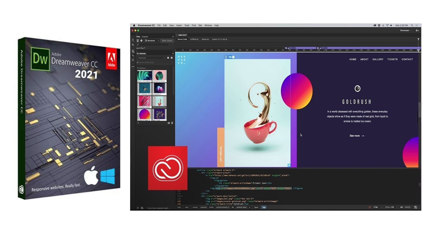 Cara Install Adobe Dreamweaver CC2021 Full Version