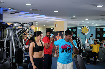 Pranitha hot stills gym pics Photoshoot images