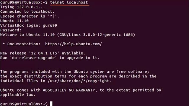 For linux command 