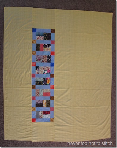 finished back