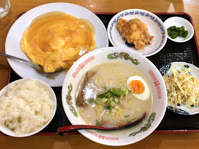 台湾料理 萬福源の日替ランチ＋ラーメン