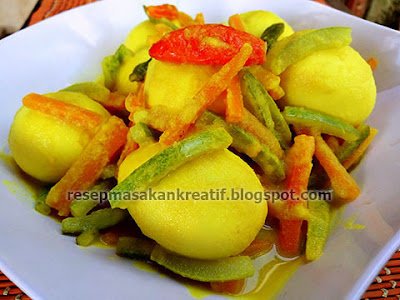 Resep Telur Acar Kuning