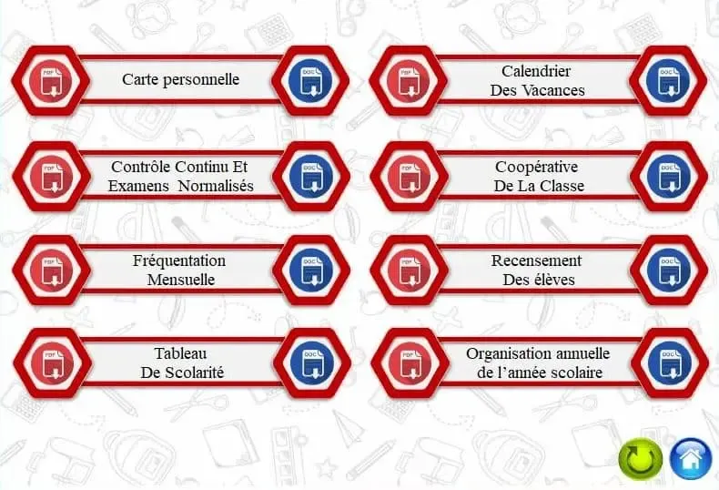 حقيبة الوثائق التربوية للاستاذ 2024/2023