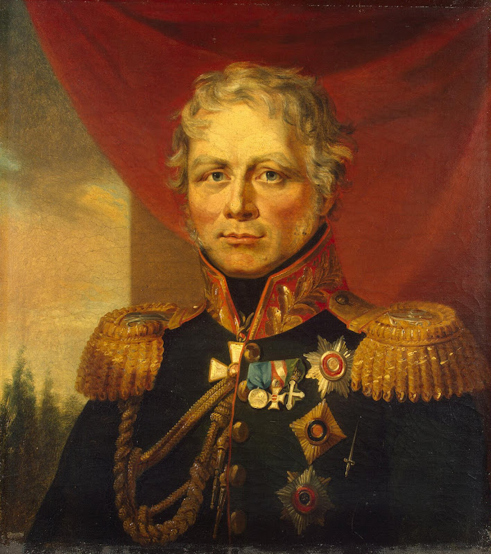 Portrait of Ferdinand Vintsingerode by George Dawe - History, Portrait Paintings from Hermitage Museum