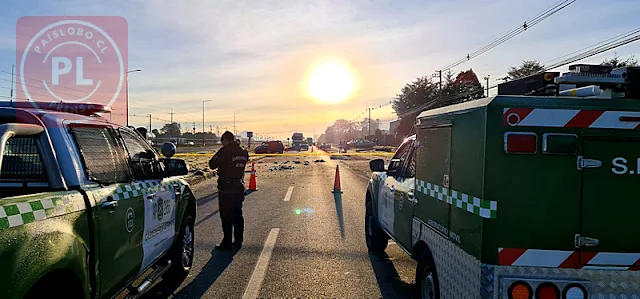 Accidente vehicular en Puerto Montt cobra la vida de conductor venezolano