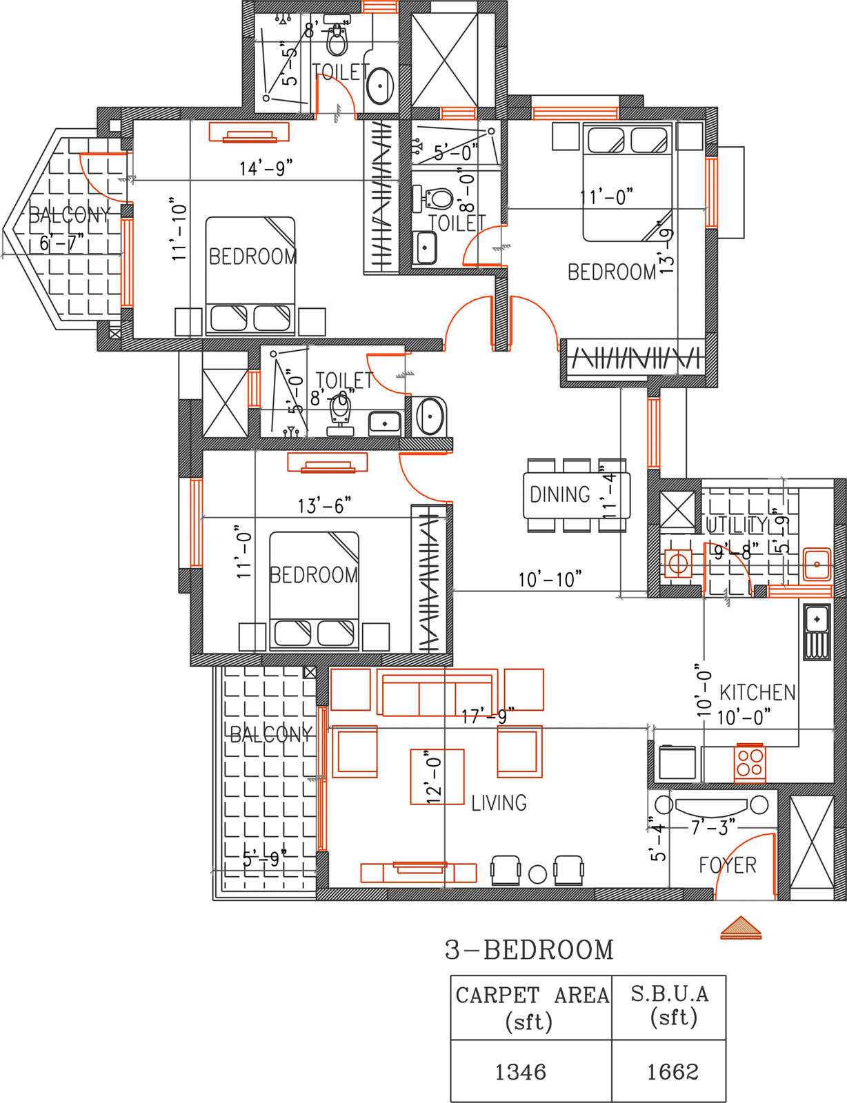 Apartment Floor Plans In Bangalore