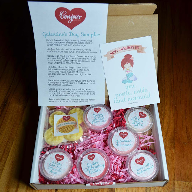 galentine's day wax sampler