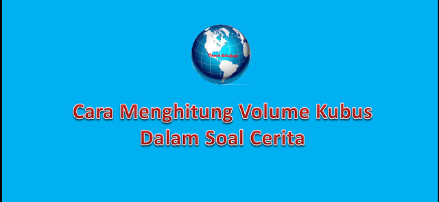 cara Menghitung Volume Kubus