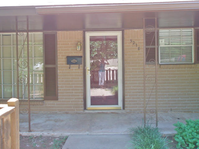 front porch before