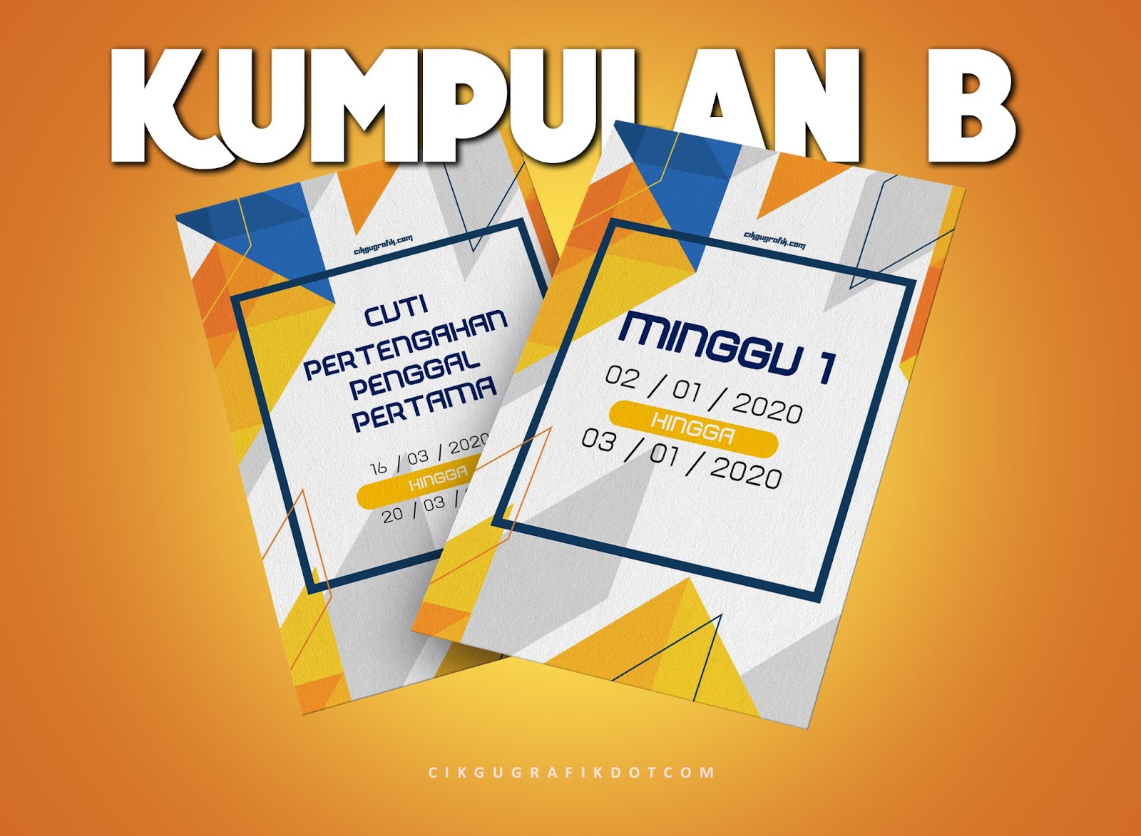 Pembahagi Mingguan Rph 2020 Kumpulan B V1 Koleksi Grafik Untuk Guru