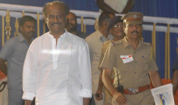 Tamil Superstars Rajinikanth Exclusive Latest Photos At Thuglak Function Stills show stills