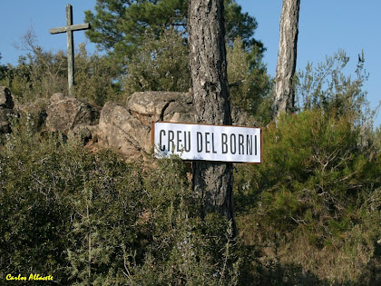 La Creu del Borni al Serrat de les Sis Quarteres. Autor: Carlos Albacete