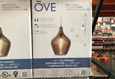 Ensure your home has the proper lighting with the Ove Decors LED Pendant Light